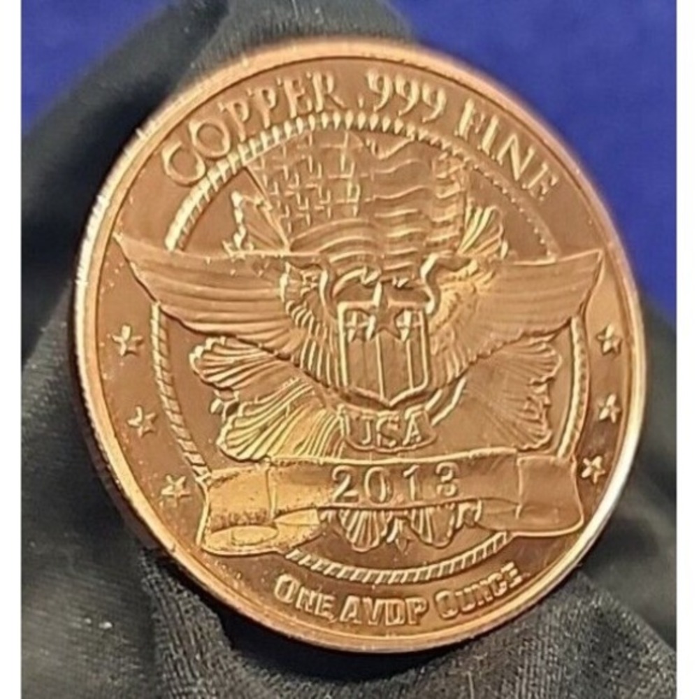 Golden State Mint Walking Liberty Round 1 oz .999 Fine 2013 Uncirculated - Picture 7 of 8